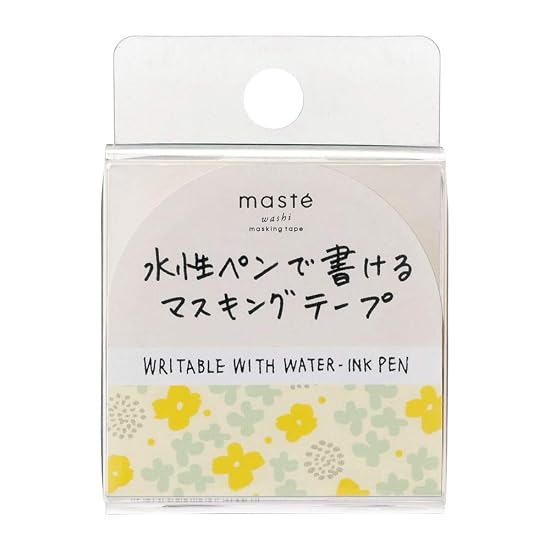 MARK'S Masking Tape for Water-Based Pens, Small Roll "maste" Dot Blue MST-FA12-A