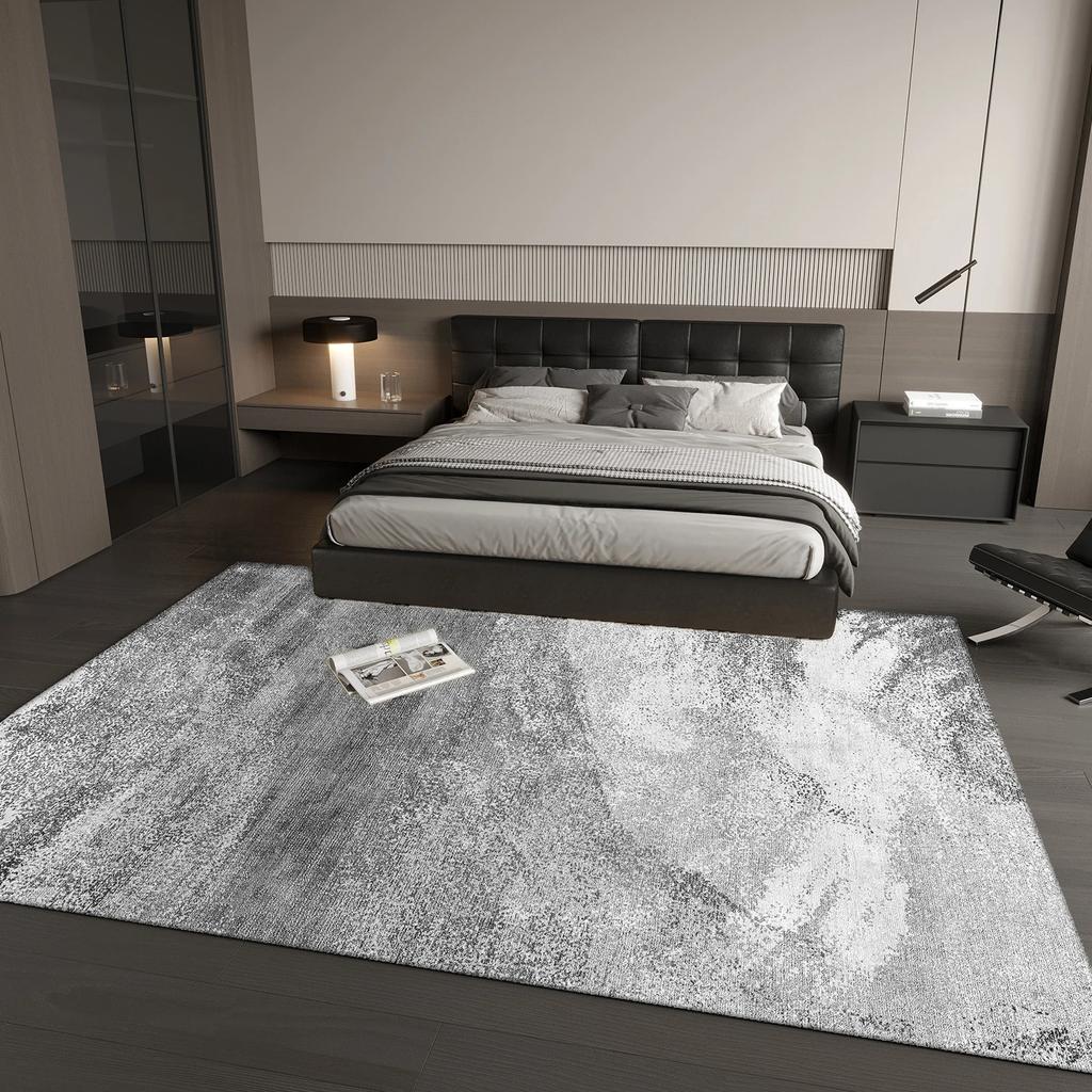 Koberec v moderním stylu pro bytovou dekoraci obývacího pokoje a ložnice
