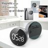 Digital Countdown Timer with Silent Alarm and Magnetic Back for Kitchen Beauty Exercise