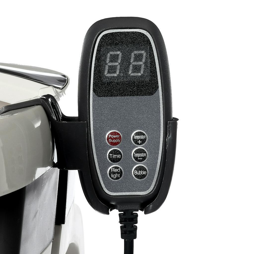 500W  Foldable Foot Relax Bath Massager 220V Electric Heating Tub Wired Remote Control
