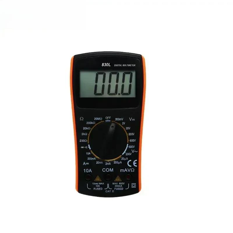 

VC830L Цифровий мультиметр Портативний AC/DC напруга тестер 2000 лічильників ручний діапазон великий екран