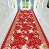American Luxury Retro Corridor Long Mat, Persian Style Kitchen Hallway Floor Mat Easy-to-Clean Stair Runner Soft Comfortable Entrance Laundry Room Mat