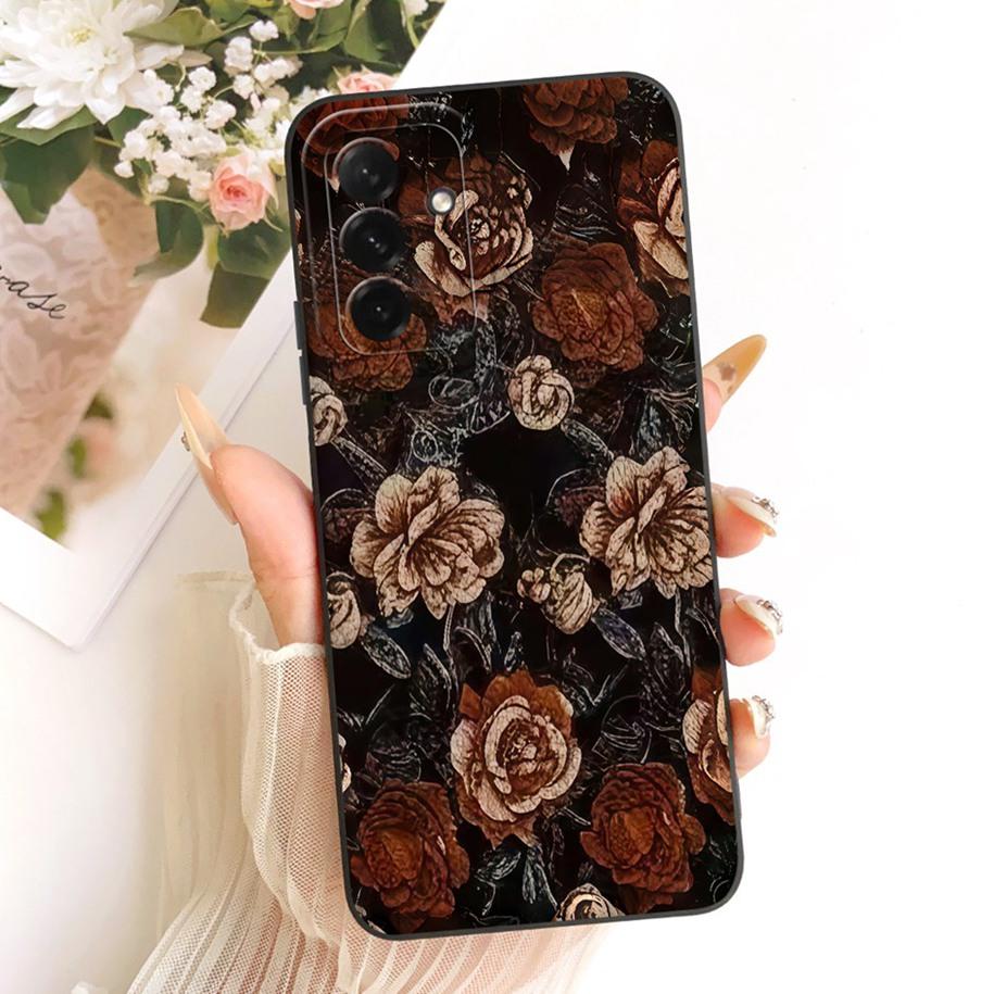 For Samsung A26 5G Case SM-A266B SM-A266E Shockproof Cover Popular Flower Soft TPU Phone Cases For Samsung Galaxy A26 A 26 Funda