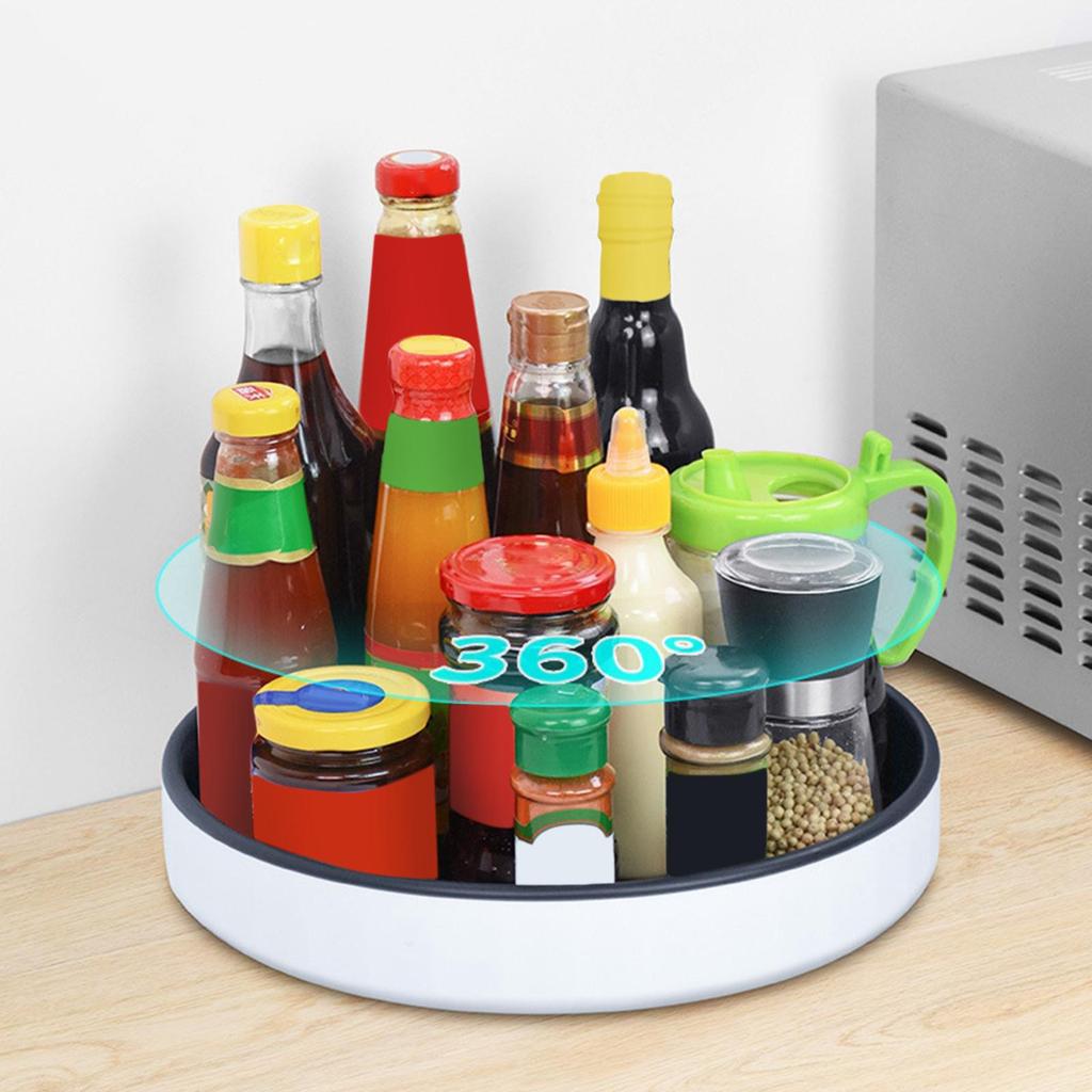 Spice Storage Tray Holder Desktop Multi Use Cosmetics Makeup Baking