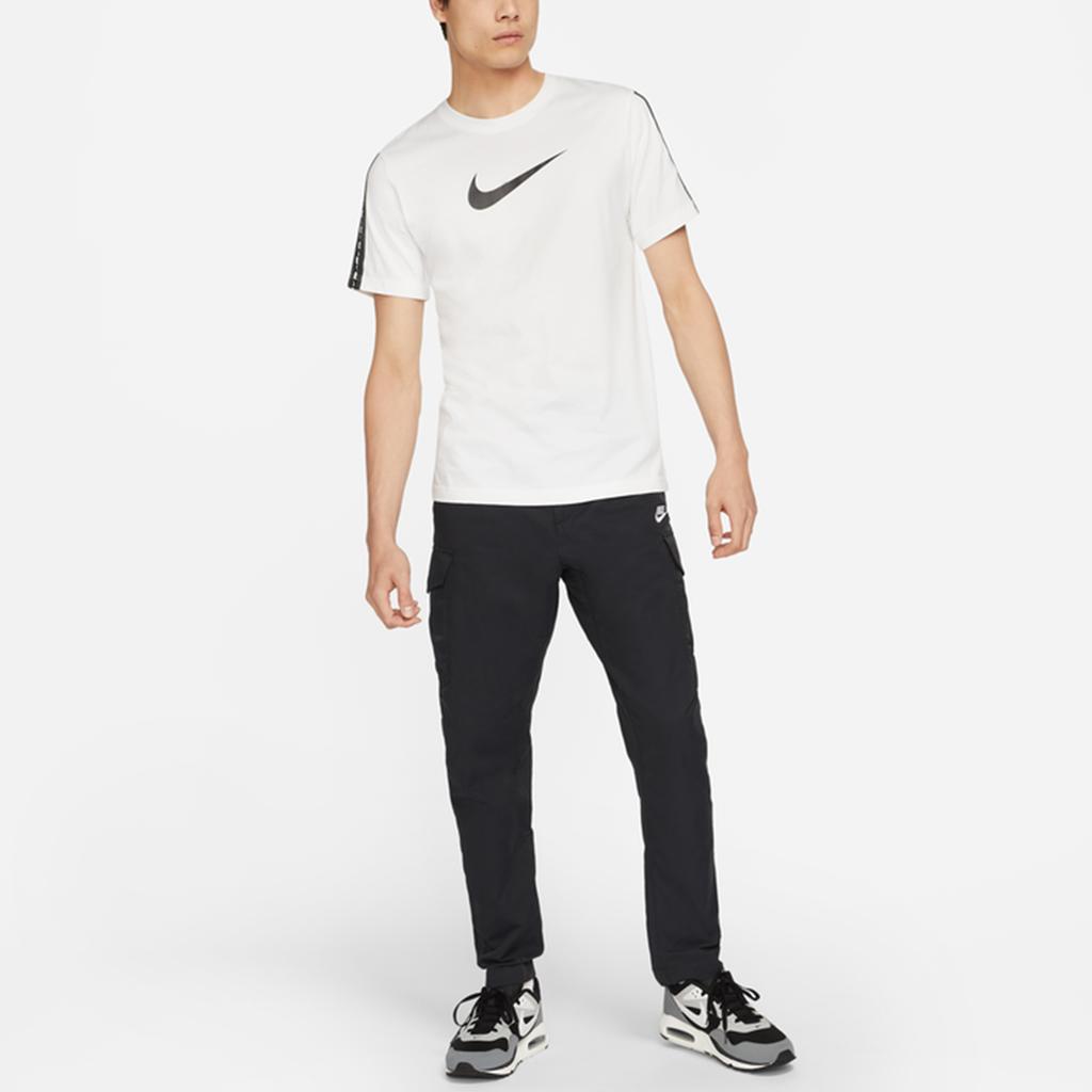 Nike Sportovní užitkové tkané cargo kalhoty Pánské spodky Černé DD5208-010