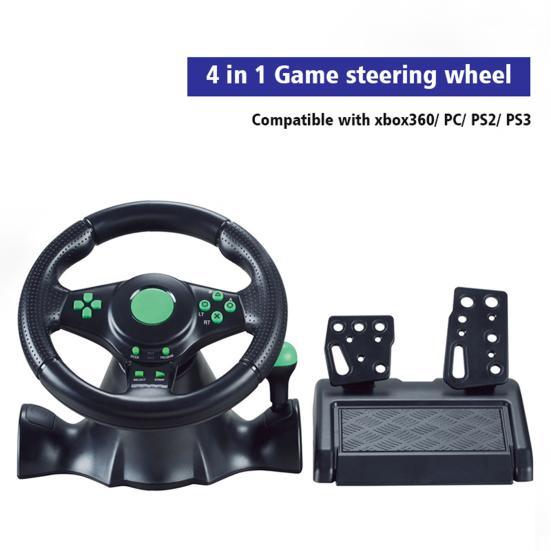 Controller Wheel with And Shift Functions Manual Brake 180 Degree Rotation Fully Compliant