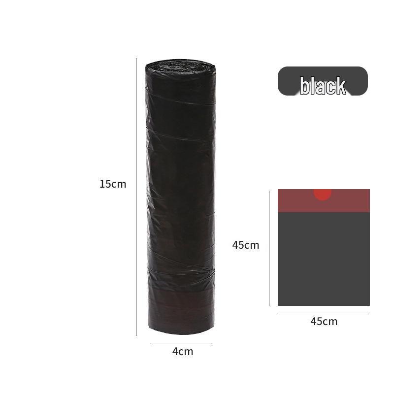 Сверхбольшие Сверхпрочные Мешки для Мусора на Шнурке для Дома, Кухни и Офиса - Черные