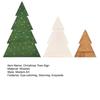3 Stück Weihnachtsbaum Holzschilder Tischdeko Rustikal Freistehend Weihnachtsbaum Holzblockschild für Winterfeiertag Kaminsims Regal Tischplatte Etagere Deko