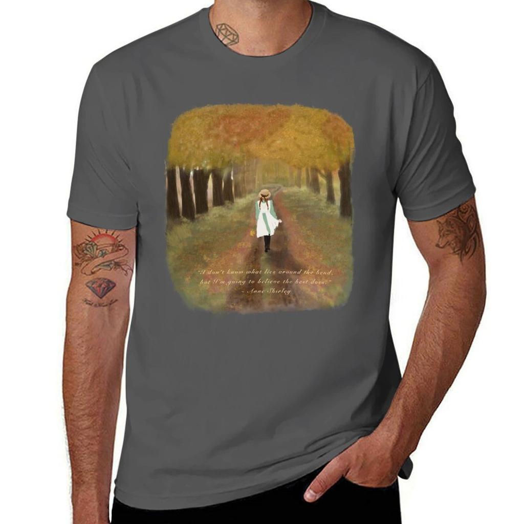Anne Shirley TShirt Casual Lightweight Short Sleeve Top