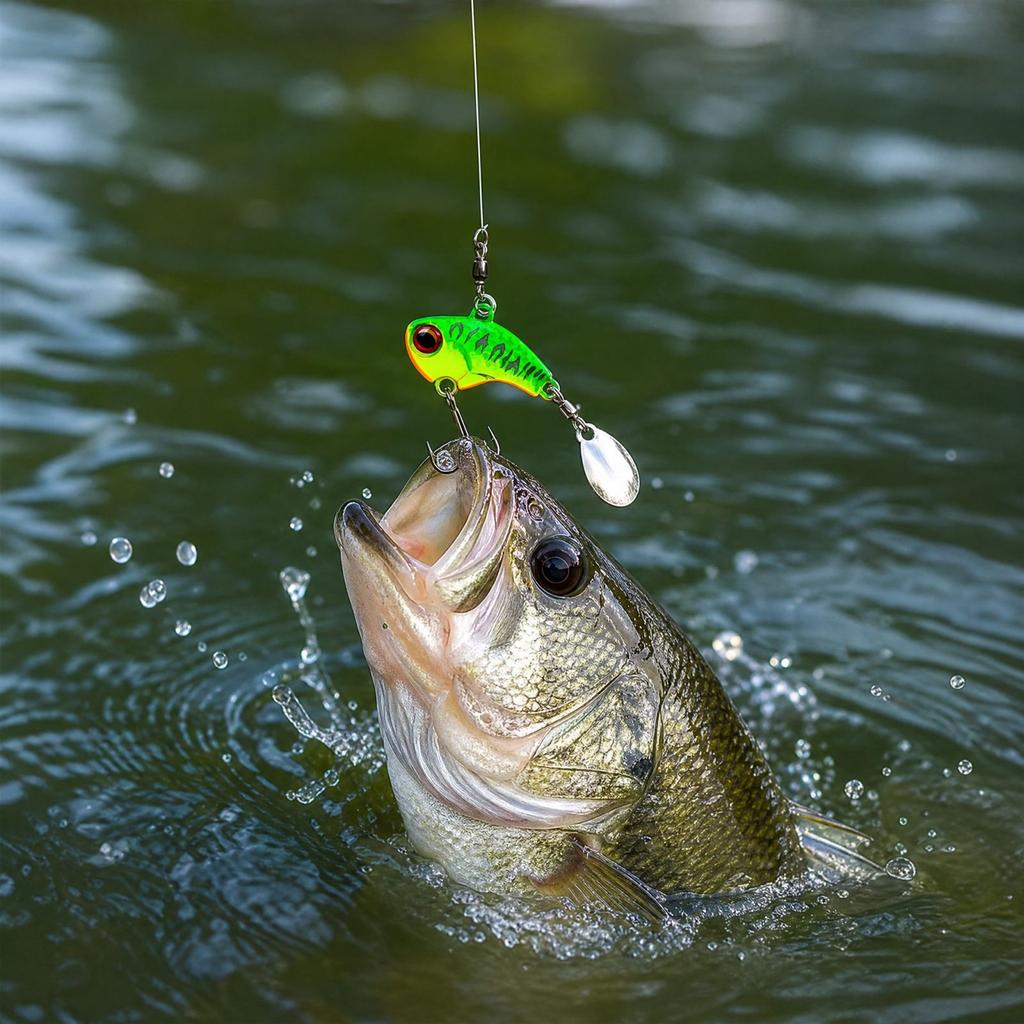 Sinking Fishing with Rotating for Long, Imitation Fish with Vibration