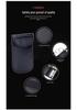 Carbon Fiber Phone & Car Key Signal Blocking Bag with Straw Mat Texture
