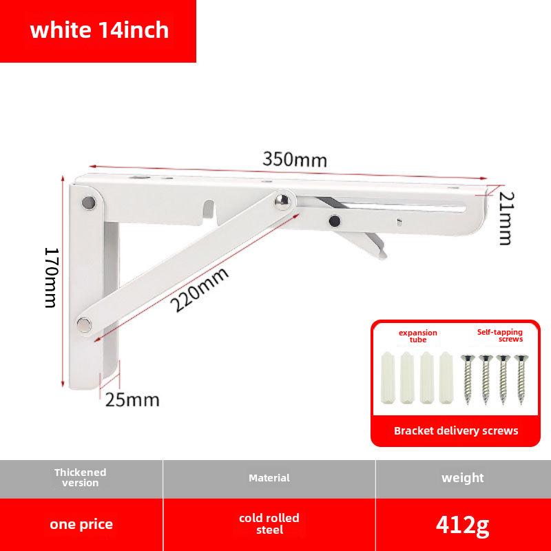 Suport de perete pliabil din oțel inoxidabil