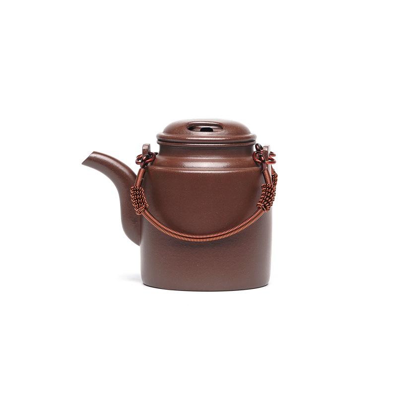 Handmade Yixing Zisha Purple Clay Teapot by Yangtong - Small Masterpiece Tea Set Gift.