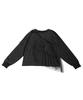 Antiqua Tulle Fleece One Size Black Women's Top, ESA-00180, 05,