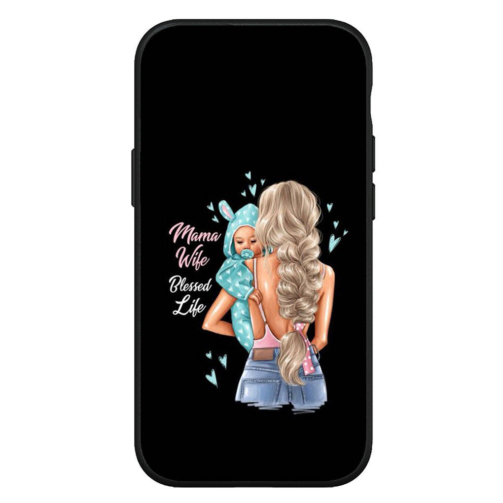 

Cover for iPhone 17 16 15 Xiaomi Poco Redmi Note 14 13 12 11 Pro Max Samsung Galaxy S25 S24 S23 OPPO Huawei Baby Girl Mom Woman Family Boy Phone Case for Samsung Galaxy A04S олений