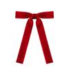 Velvet Bow Pendant Christmas Tree & Wreath Ornament - 2.5cm