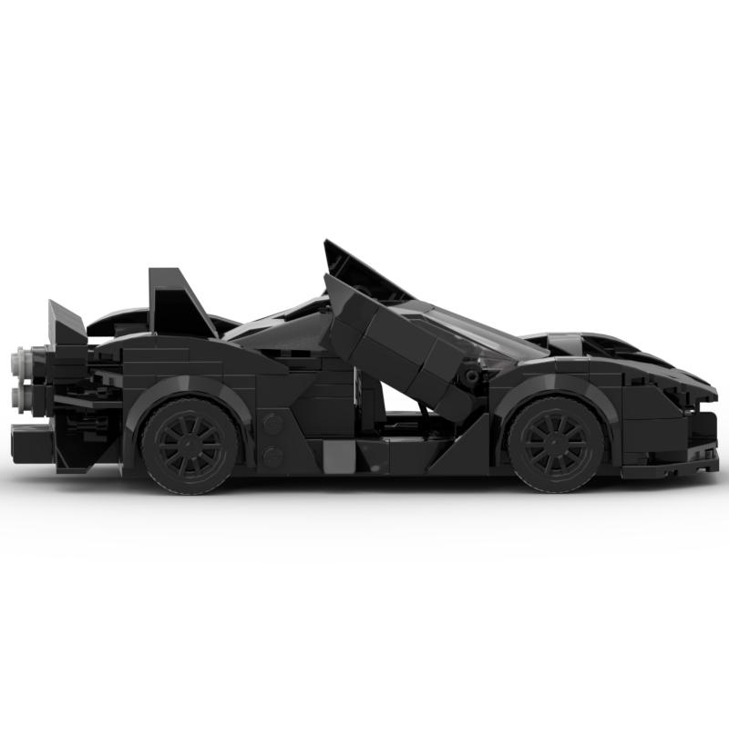 MOC Technique Car City Speed Sports Car IE Building Blocks Carro Rennau Voiture Vehicle Racing Toys Gift New 2024