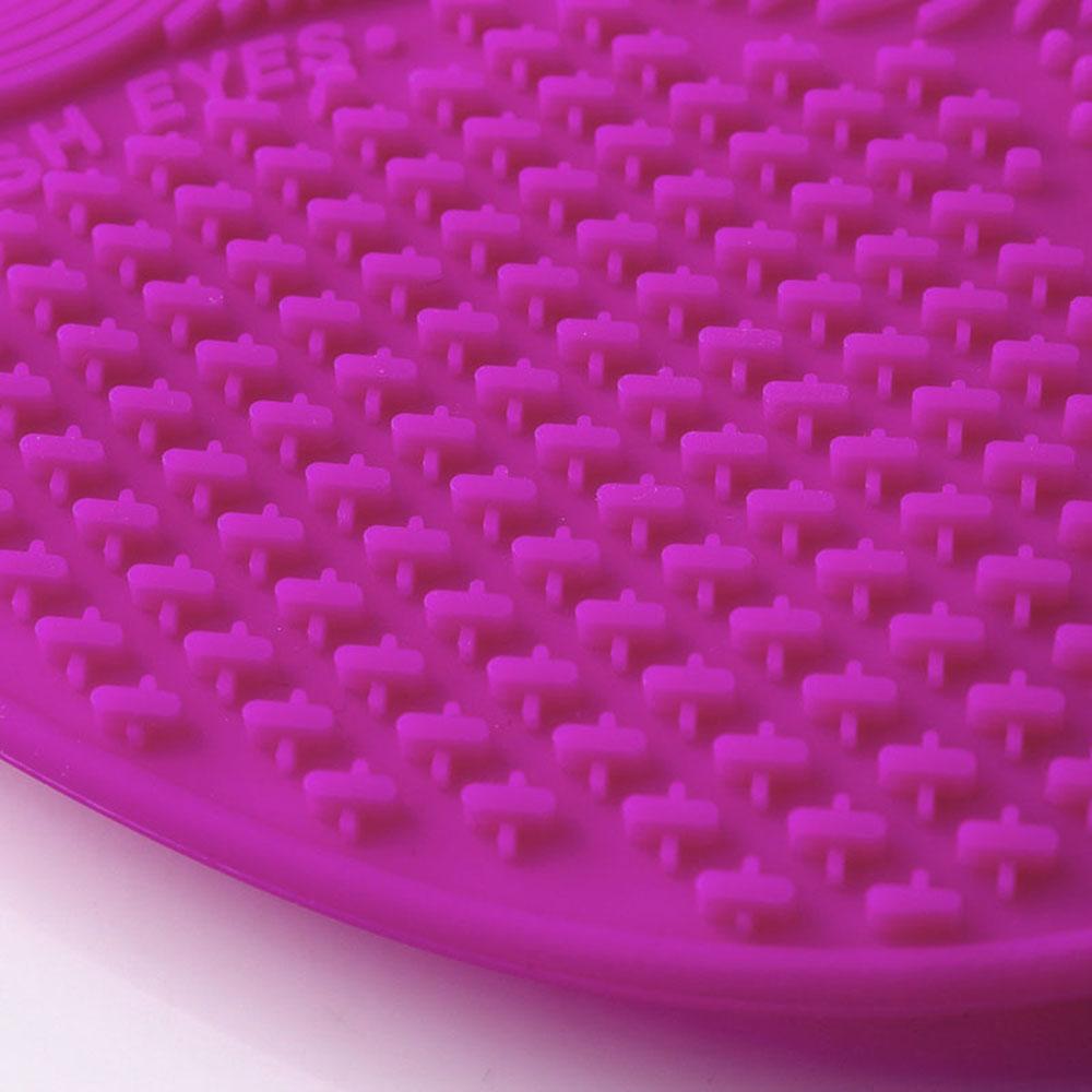 RANCAI 1Pcs Big Silicone Brush Cleaning Mat Make Up Brush Cleaner Brushes Cleanser Cosmetic Clean Tools For Eyes Face Brushes
