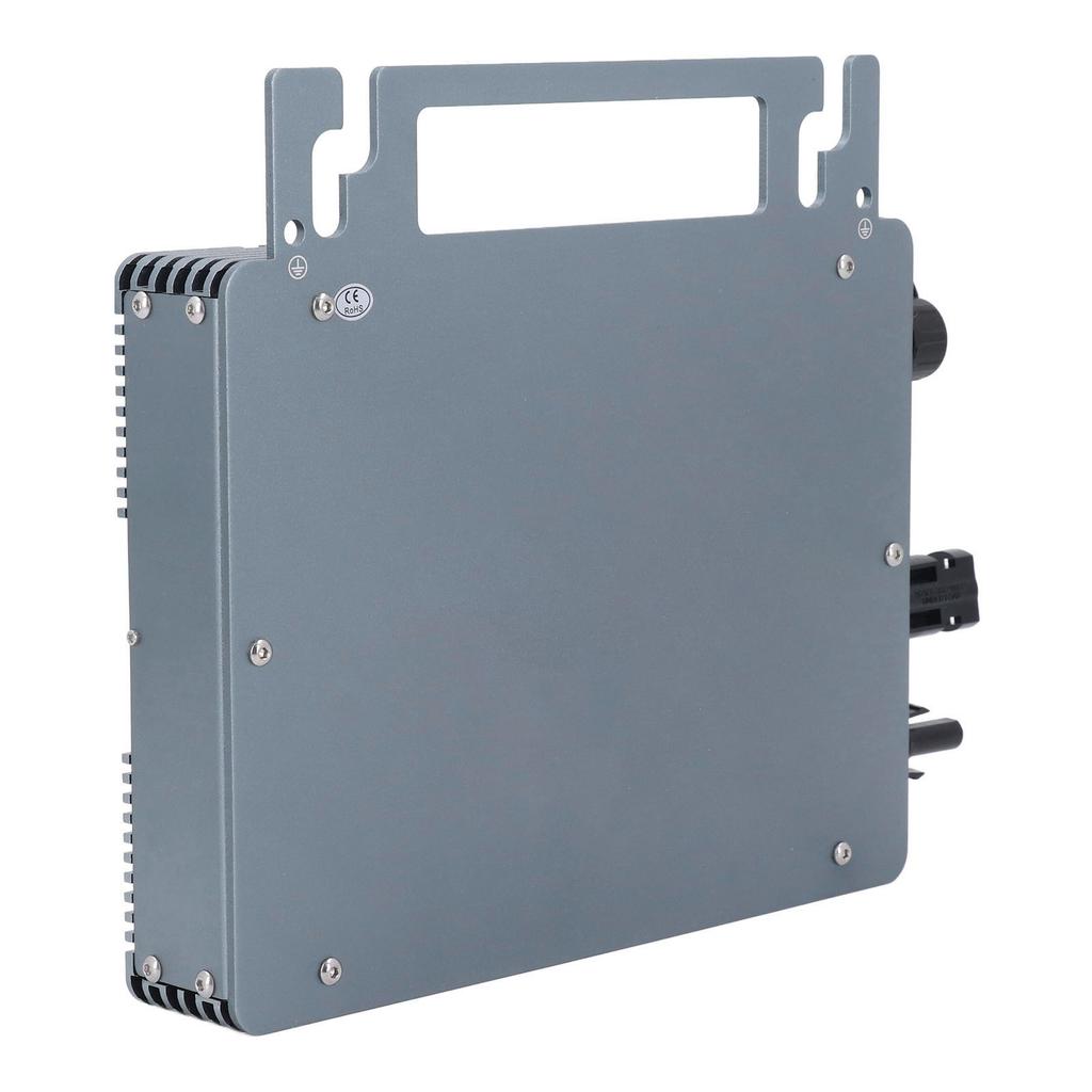 400W Solar   Inverter Remote Control   Design High Efficiency MPPT Grid Tie   Inverter Aluminum Alloy Material for PV Panel