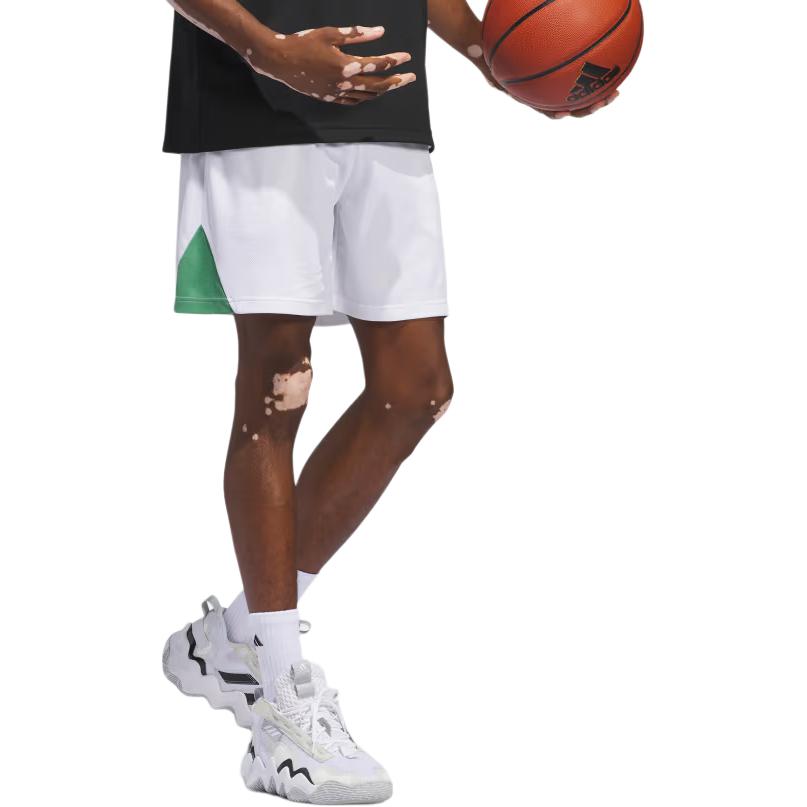 adidas Basketball Badge Of Sport Shorts Sports Shorts Men's White IR5538