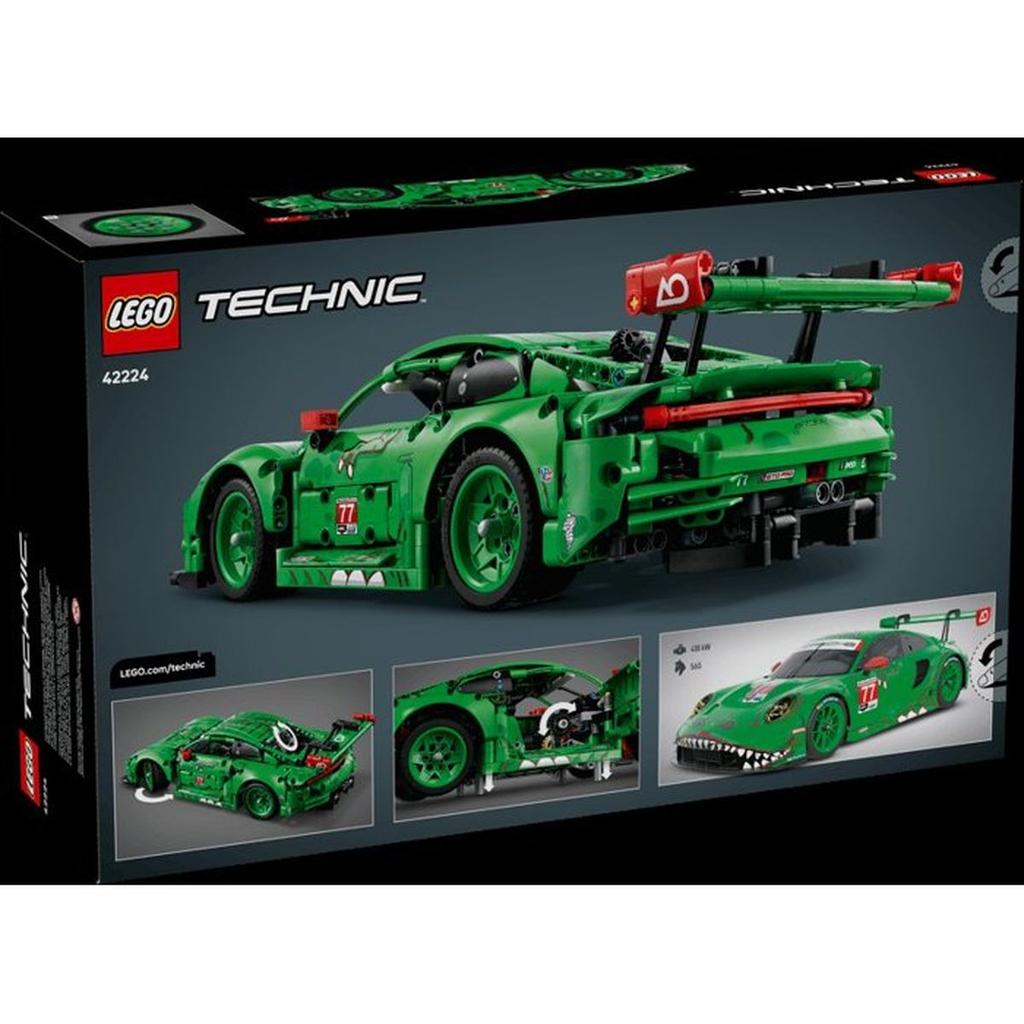 LEGO Technic 42224 Voiture Porsche 911 GT3 R REXY AO Racing - Jouet des 11 ans - Cadeau