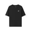 Knit Round Neck Loose Breathable Short Sleeve T-Shirt Unisex Tops L226U045-0018
