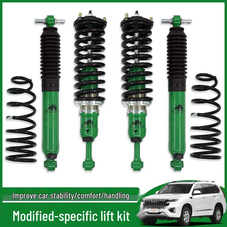 Haval H9 Off-road 2-Inch Lift Kit: Shock Absorber, Spring & Rear Axle Thrust Rod Upgrade