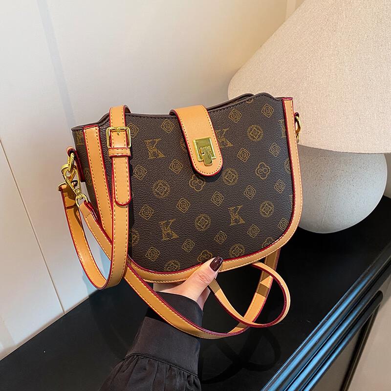 OGAR Retro Fashion Saddle Shoulder Bag