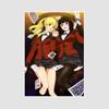 Classic Anime Kakegurui Posters Retro White Paper Manga Figure Poster Decor Prints Clear Image Bedroom Bar Decoration Art Painting Decorative Pictures