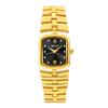 Luxury Ladies Fashion Quartz Watch Simple Scale Square Dial Gold Plated Women Watches Business Stainless Steel Clock