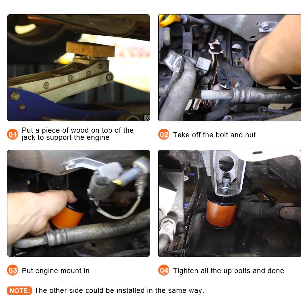 Popular Polyurethane Engine Mount for Nissan 180SX/200SX/240SX