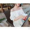 Women's Bohemian Long Summer Beach Dress Holiday Sheath One Shoulder Dresses