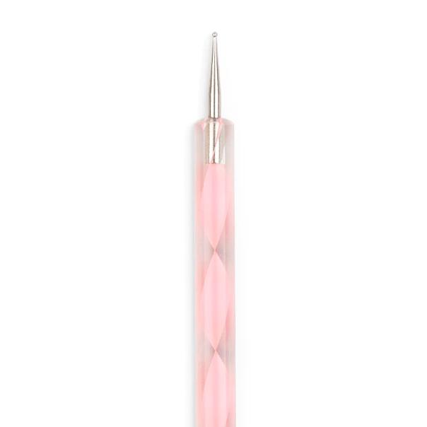 Double-sided nail art probe accessories for French manicure dots