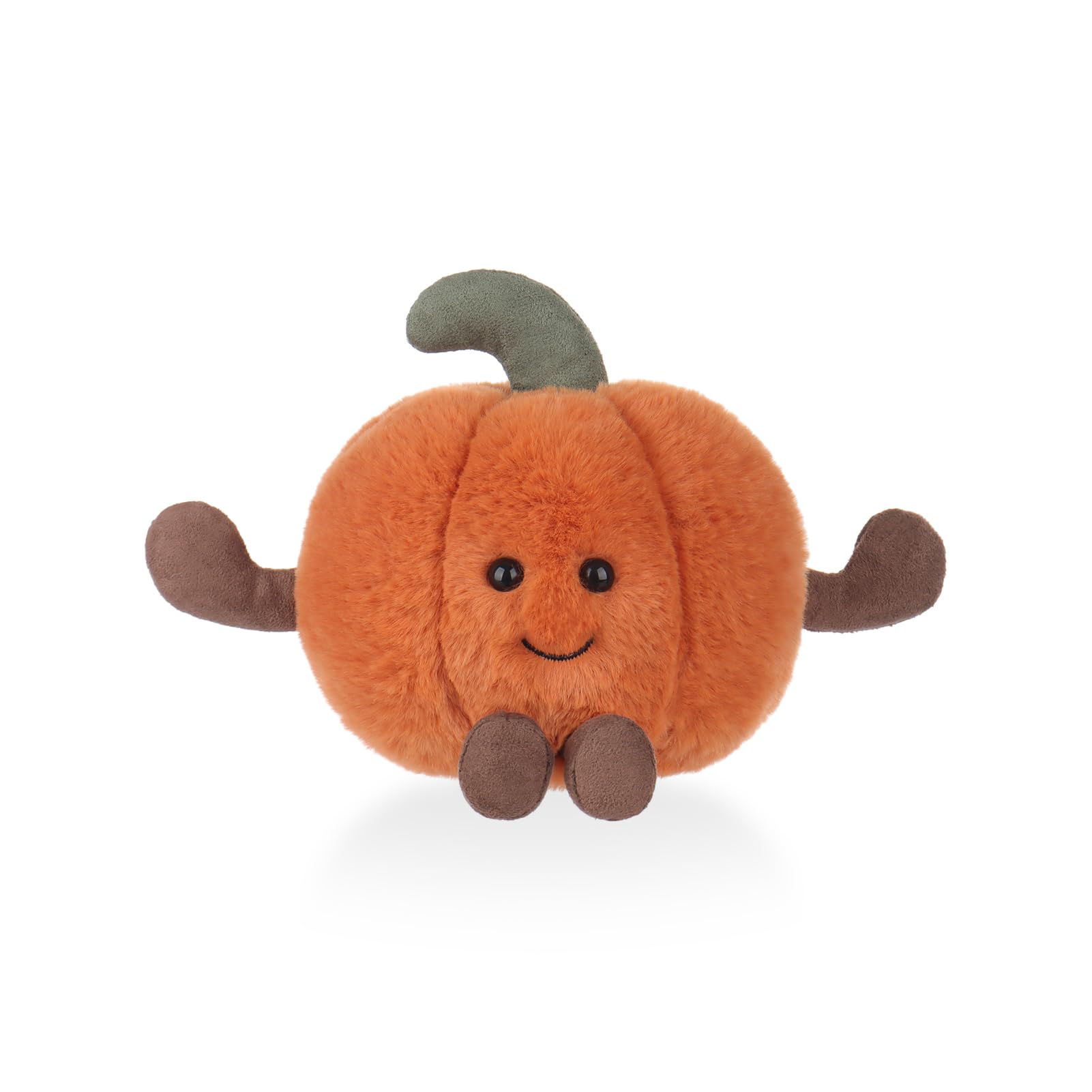 

Apricot Lamb Happy Pumpkin Plush Toy for Soft and Cute Fluffy Happy Pumpkin for Girls and 15cm Kids, Boys, оранжевый