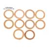 10Pcs New Woven Rattan Napkin Rings Rustic Woven Tabletop Holders For Christmas Thanksgiving Home Wedding Party Decor
