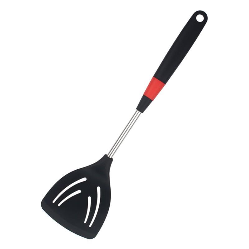 Silicone Spatula Set: Frying, Soup, Rice, Noodle Strainer, Hot Pot, Cooking Tools