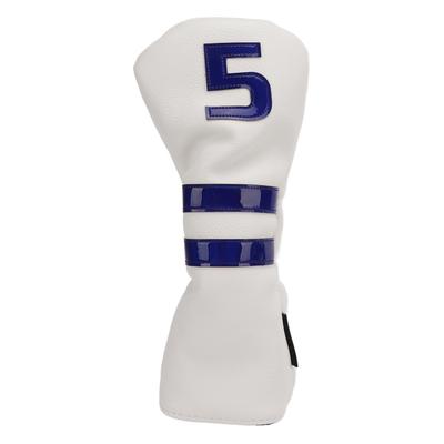 Waterproof Golf Head Covers PU Leather Wood Club Headcover No. 5 Golf Head Protector Cover