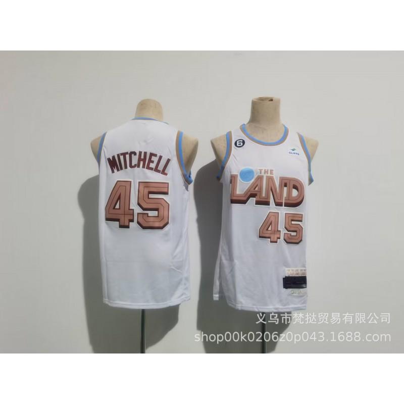 Cleveland Cavaliers Basketball Jersey Men Women Custom Stitched NBA Fan Wear Short Sleeve Cotton V-Neck Sportswear