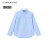 Teenie Weenie Kids Oxford Long-Sleeve Embroidered Shirt