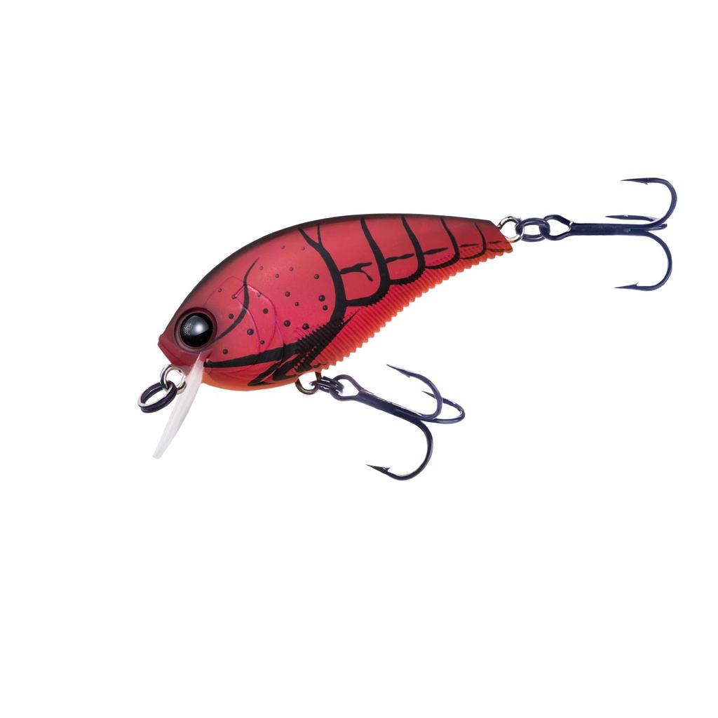 Bass Lure 3DB Crank Square Bill Floating 60mm Matte Translucent Red Crawfish YO-ZURI 1.5 Color