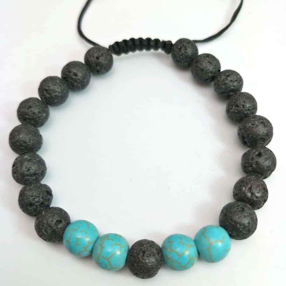 8mm Colorful Woven Yoga Energy Beaded Bracelet