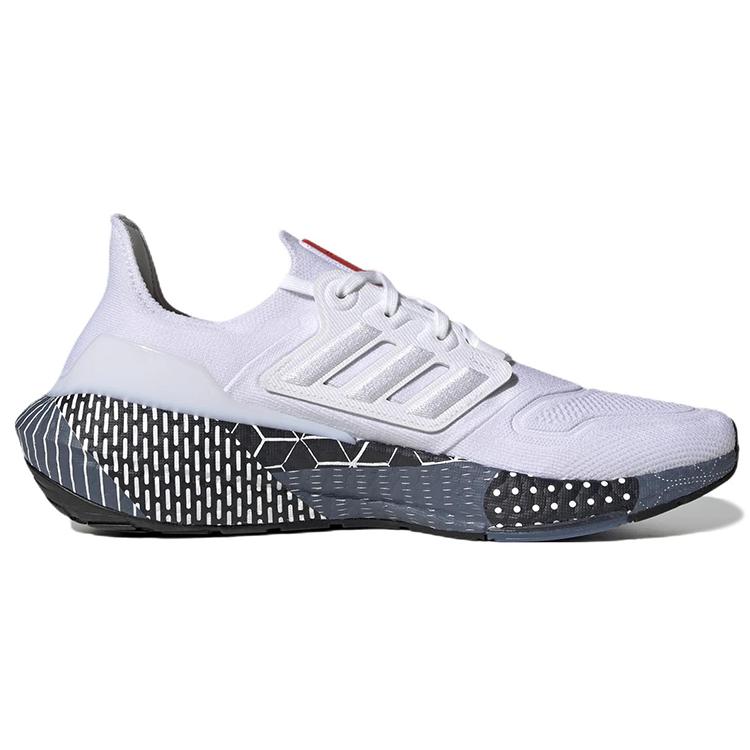 New Adidas Ultra Boost 22 Patchworkd Graphic Cloud White GW6912