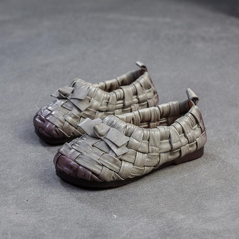 

Модные GKTINOO 2025 Лето Новые Натуральная Кожа Ручная Вязка Дышащие Ажурные Сандалии Удобная Женская Обувь на Плоской Подошве 40