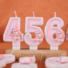Cartoon Numbers Birthday Candles Cake Decoration Creative Handmade Candles Party Holiday