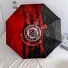 Corinthians3pattern, automatic folding umbrella, portable and foldable design, 8 ribs, a Christmas or birthday gift.