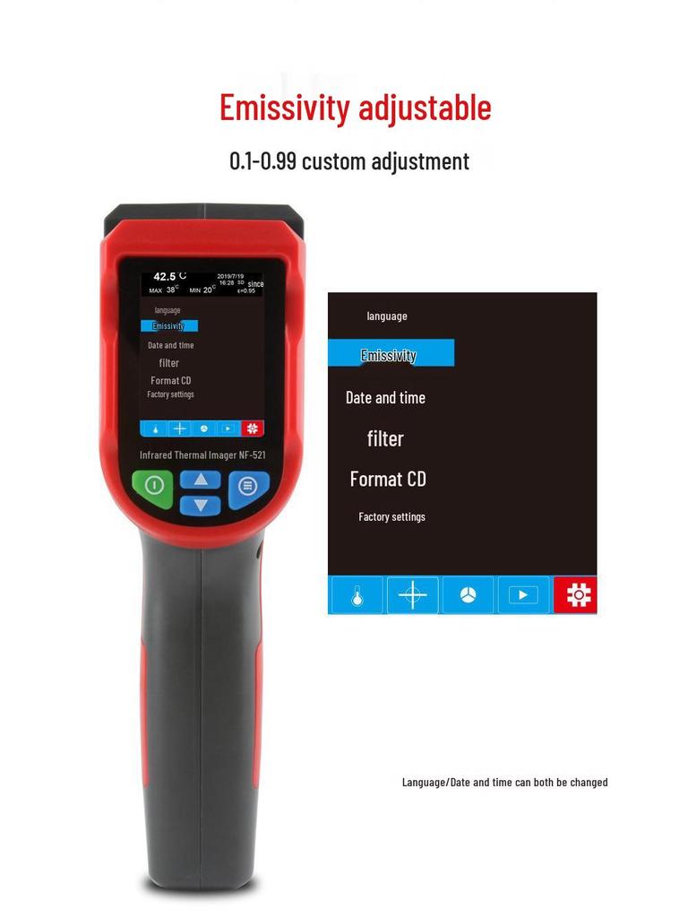 Portable HD Thermal Imaging Night Vision Device