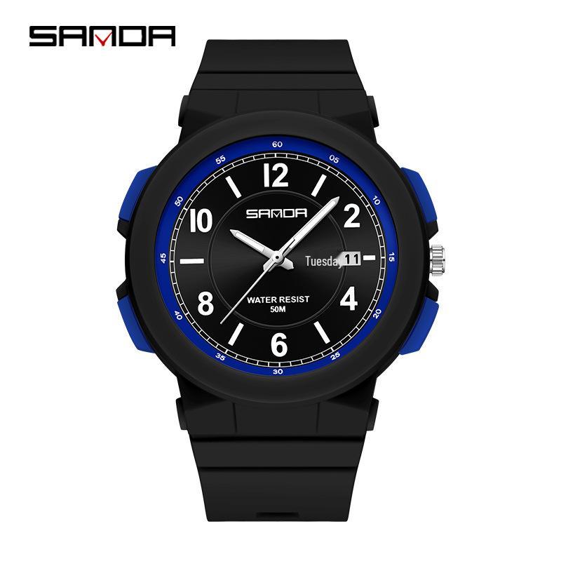 Sanda Student Watch: Simple Double Calendar Design for Junior High Students