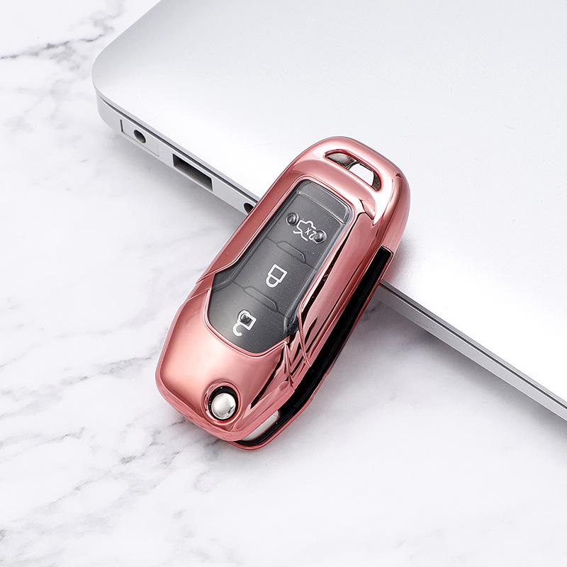 Car Key Case for Ford Edge, Focus, Kuga, Explorer, Mondeo