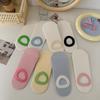 Ice Cream Boat Socks ~ Sweet And Cute Heel Socks Simple Candy Color Breathable Sweat-Absorbing Invisible Socks