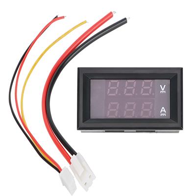 DIYWORK LED displej DC 100V 10A Mini digitální voltmetr Ampérmetr Ampérmetr Indikátor napětí Tester Voltampérmetr s kabelem